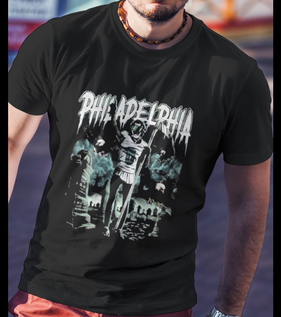 Nick Sirianni Slim Reaper Philadelphia Eagles Philly T-Shirt