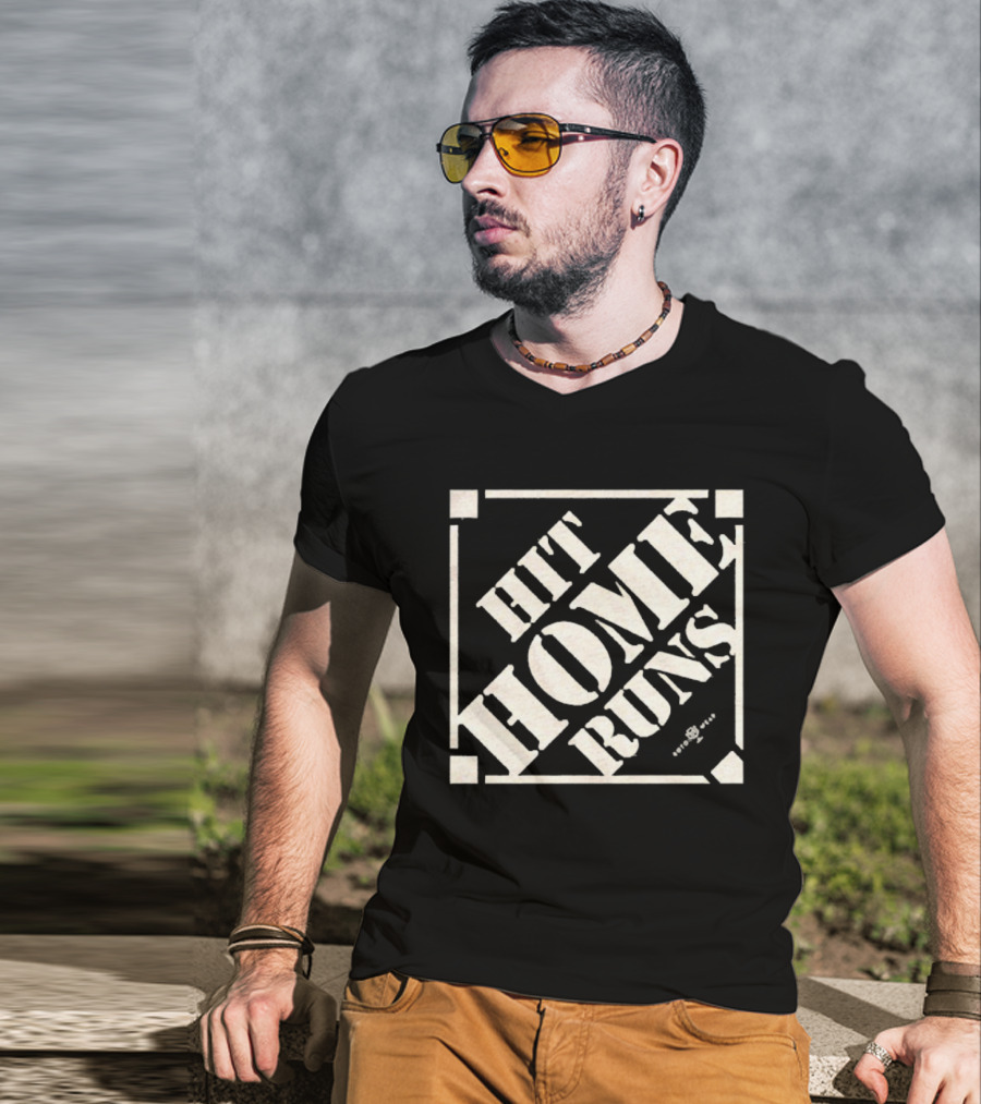 Hit Home Runs Baseball Enthusiast Style T-Shirt