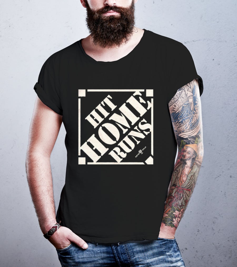 Hit Home Runs Baseball Enthusiast Style T-Shirt