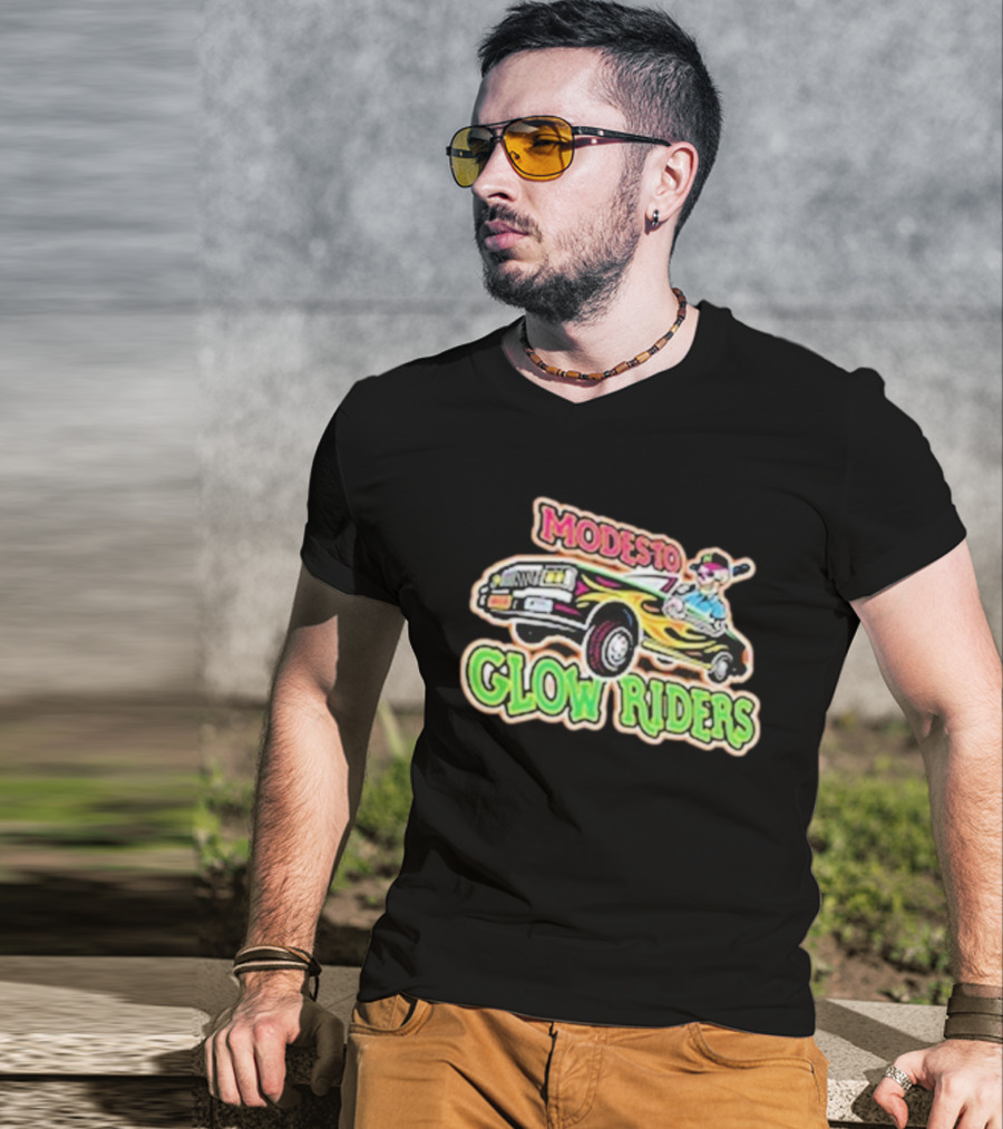 Modesto Glow Riders Pioneer Baseball League 2026 T-Shirt