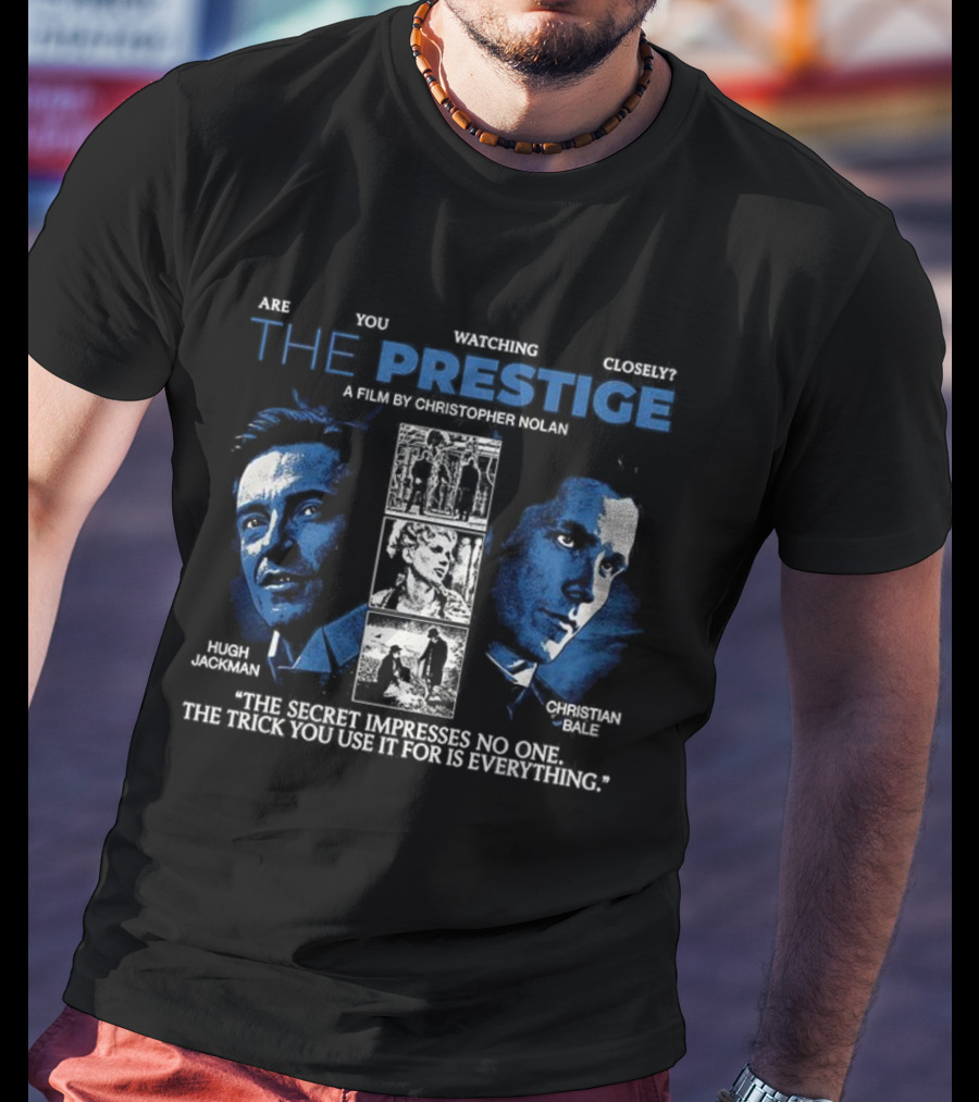 The Prestige 2006 Retro The Secret Impresses No One T-Shirt