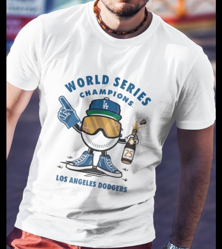 World Series Champions Los Angeles Dodgers 2025 Celebration Baseballism T-Shirt