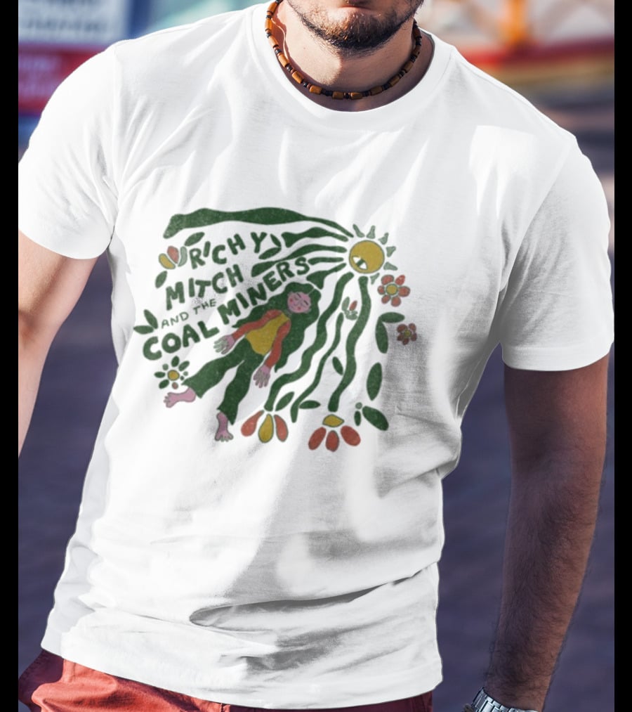 Richy Mitch And The Coal Miners Berry Herman Sunflower Woman T-Shirt
