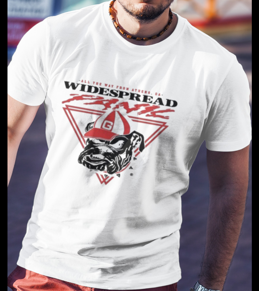 Widespread Panic All The Way From Athens GA Georgia Bulldogs UGA Dawg 2025 T-Shirt