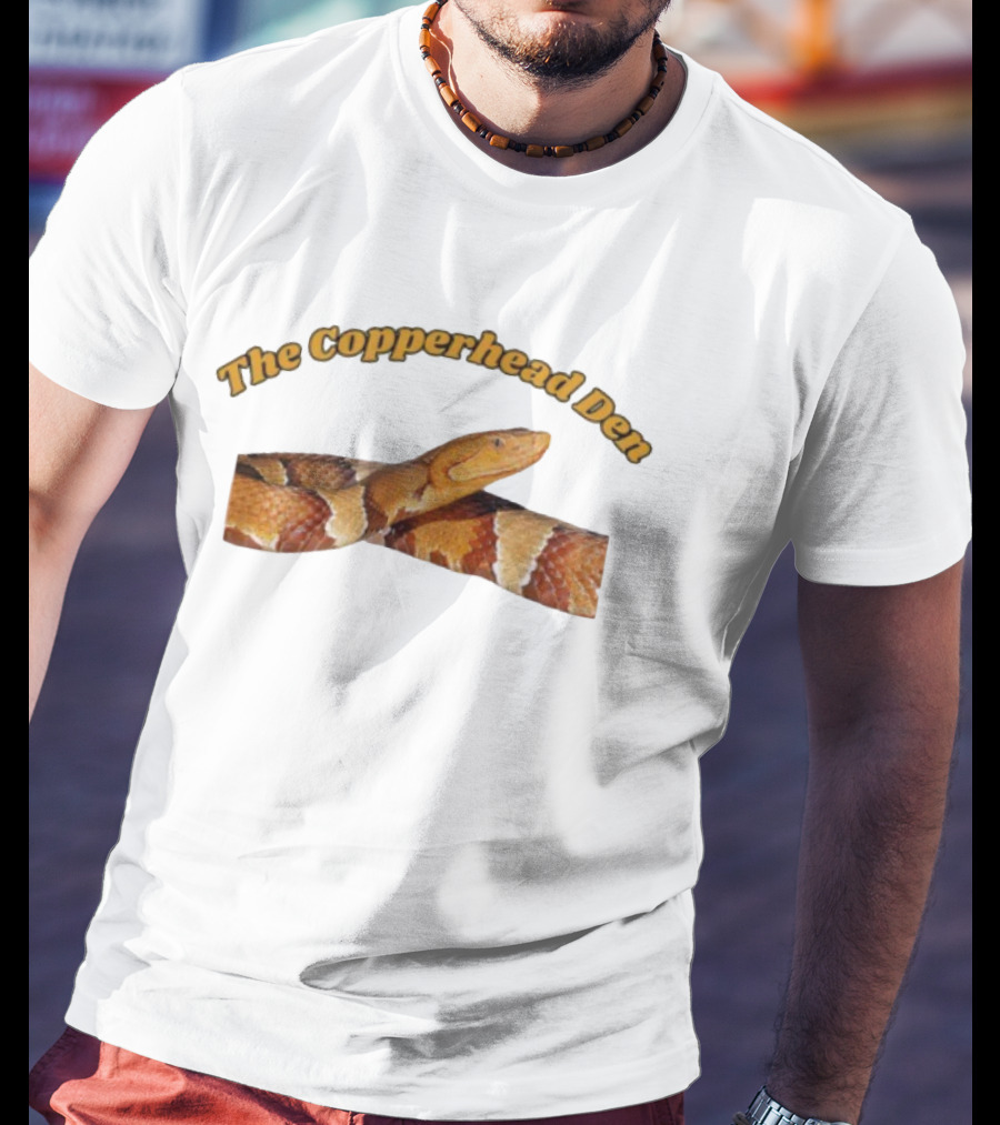 The Copperhead Den Snake Image T-Shirt
