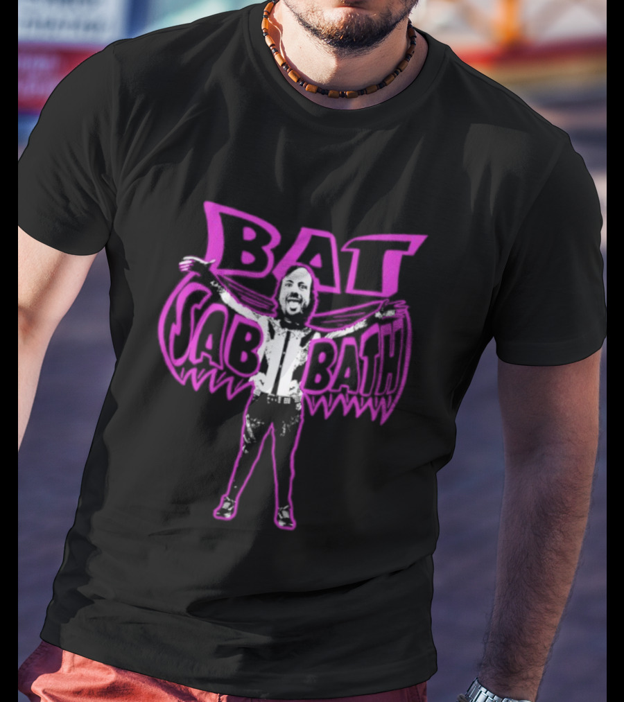 Bat Sabbath Liam Osbourne Tribute Concept T-Shirt