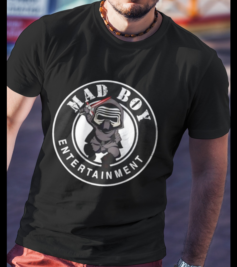 Mad Boy Entertainment Kylo Ren Star Wars Franchise Theme T-Shirt