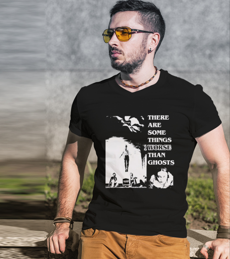 Stranger Things Max There Are Some Things Worse Than Ghosts T-Shirt
