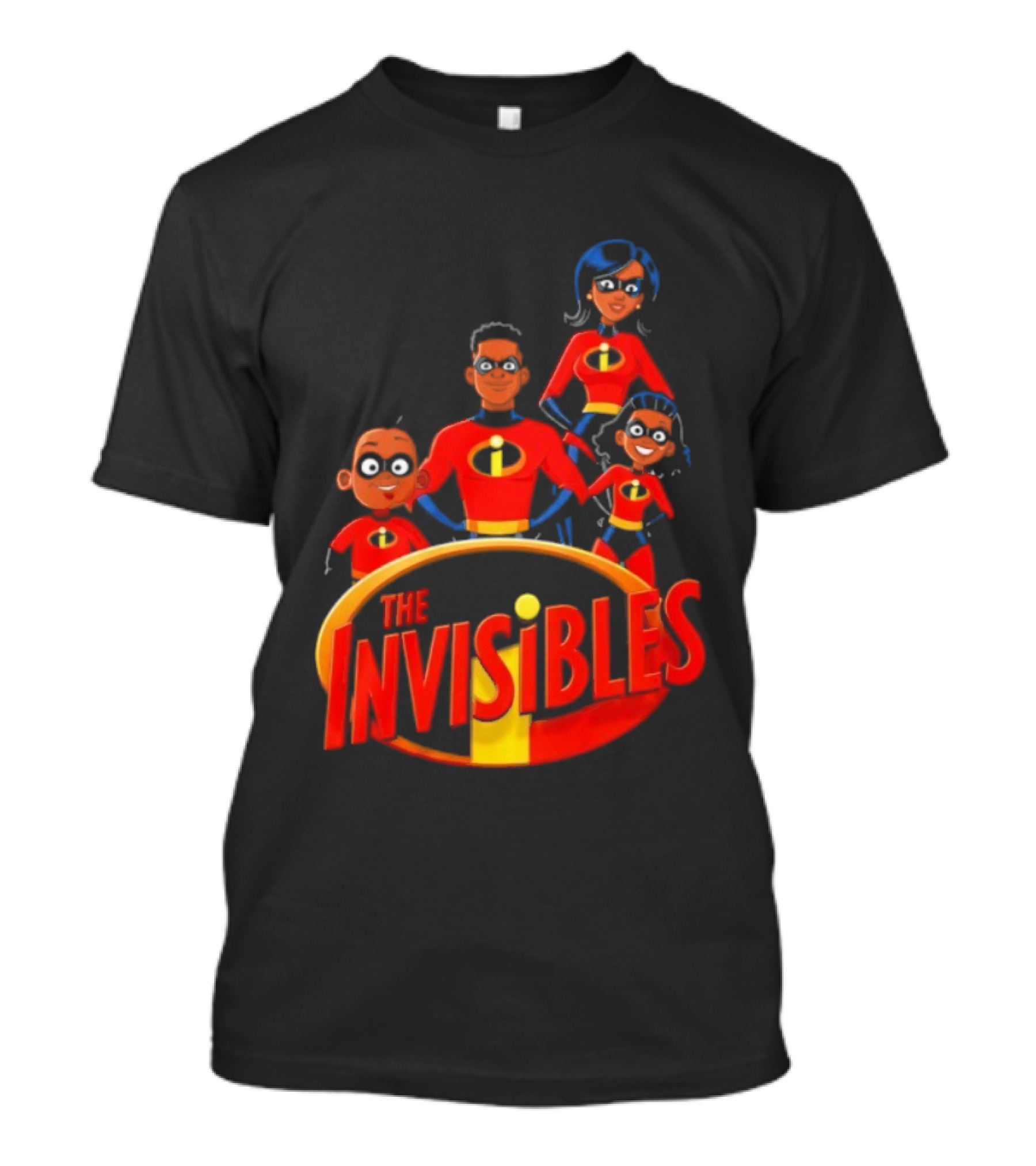 The Invisibles Characters The Incredibles Parody Superhero Family T-Shirt