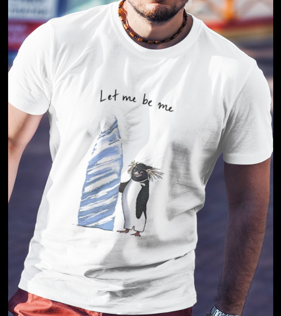 Cody Maverick Let Me Be Me Penguin With Surfboard T-Shirt