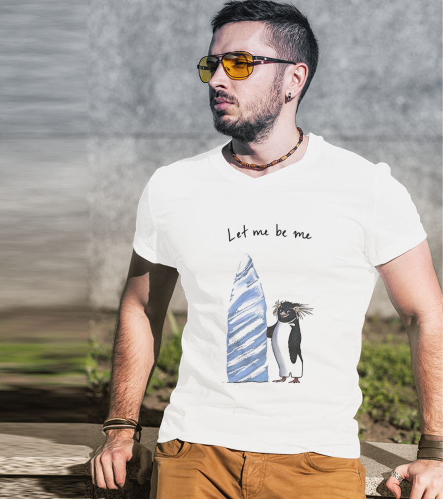 Cody Maverick Let Me Be Me Penguin With Surfboard T-Shirt