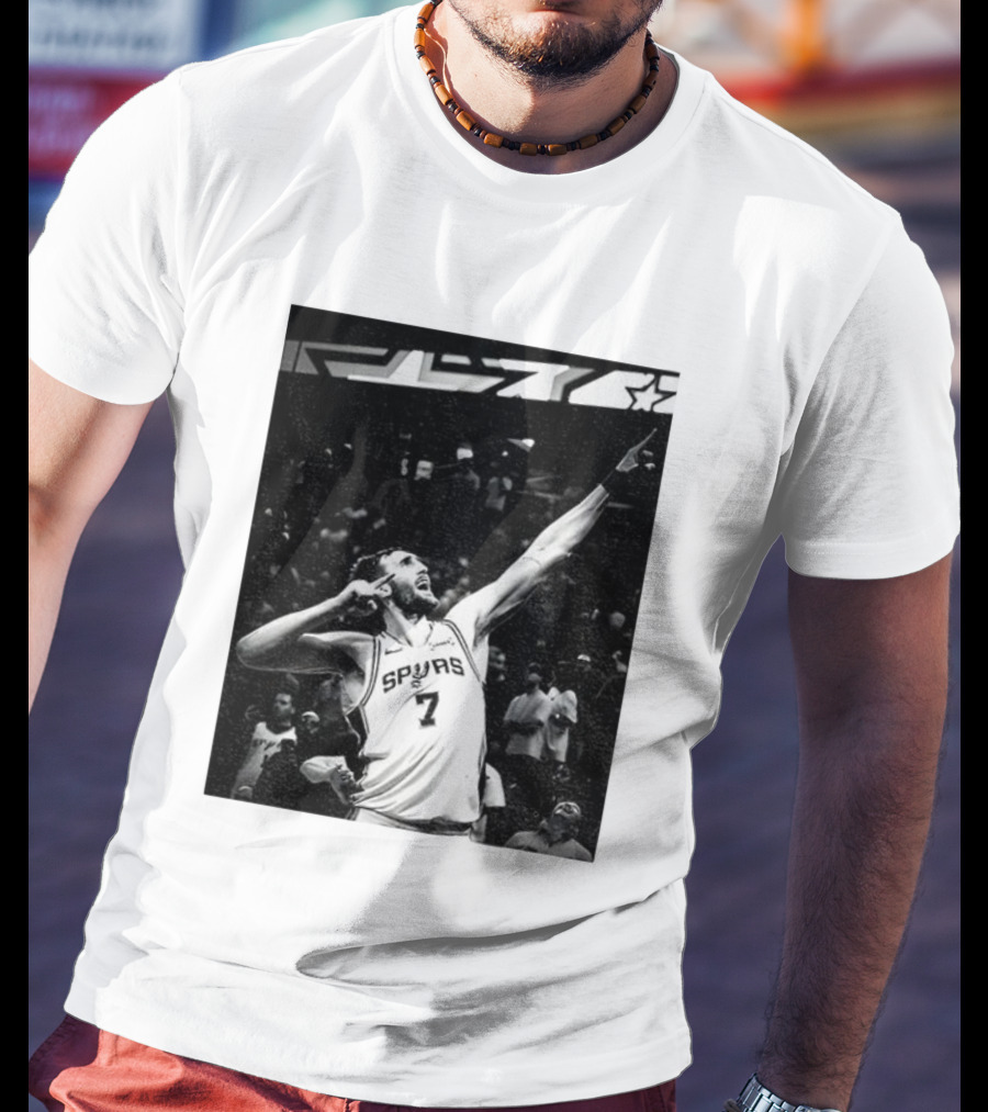 De’Aaron Fox Luke Kornet San Antonio Spurs Basketball Vintage T-Shirt