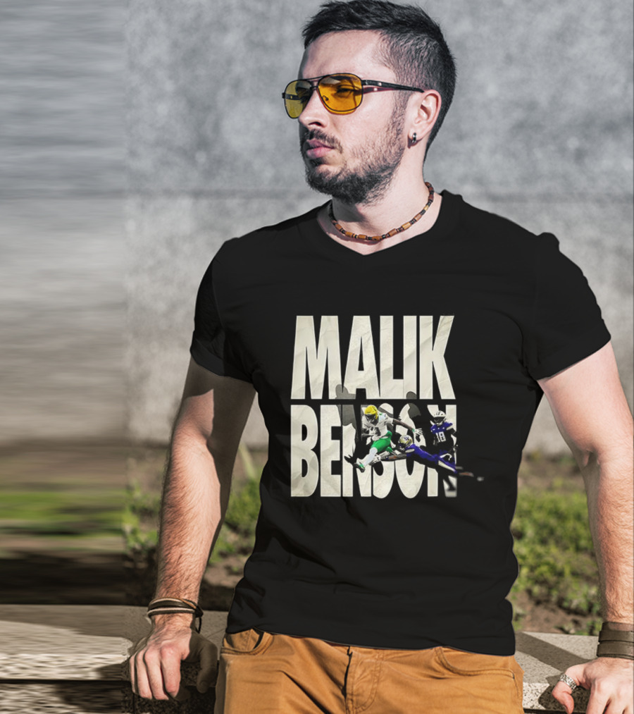 Malik Benson Ducks Triumph Over Huskies 26-14 T-Shirt