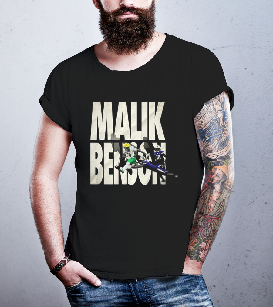 Malik Benson Ducks Triumph Over Huskies 26-14 T-Shirt