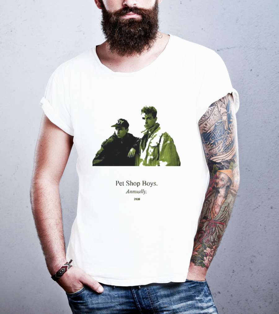 Pet Shop Boys Annually 2026 T-Shirt