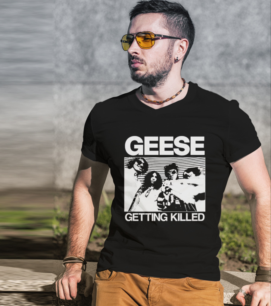 Cameron Winter Emily Green Dominic DiGesu Max Bassin Geese Getting Killed Tour T-Shirt
