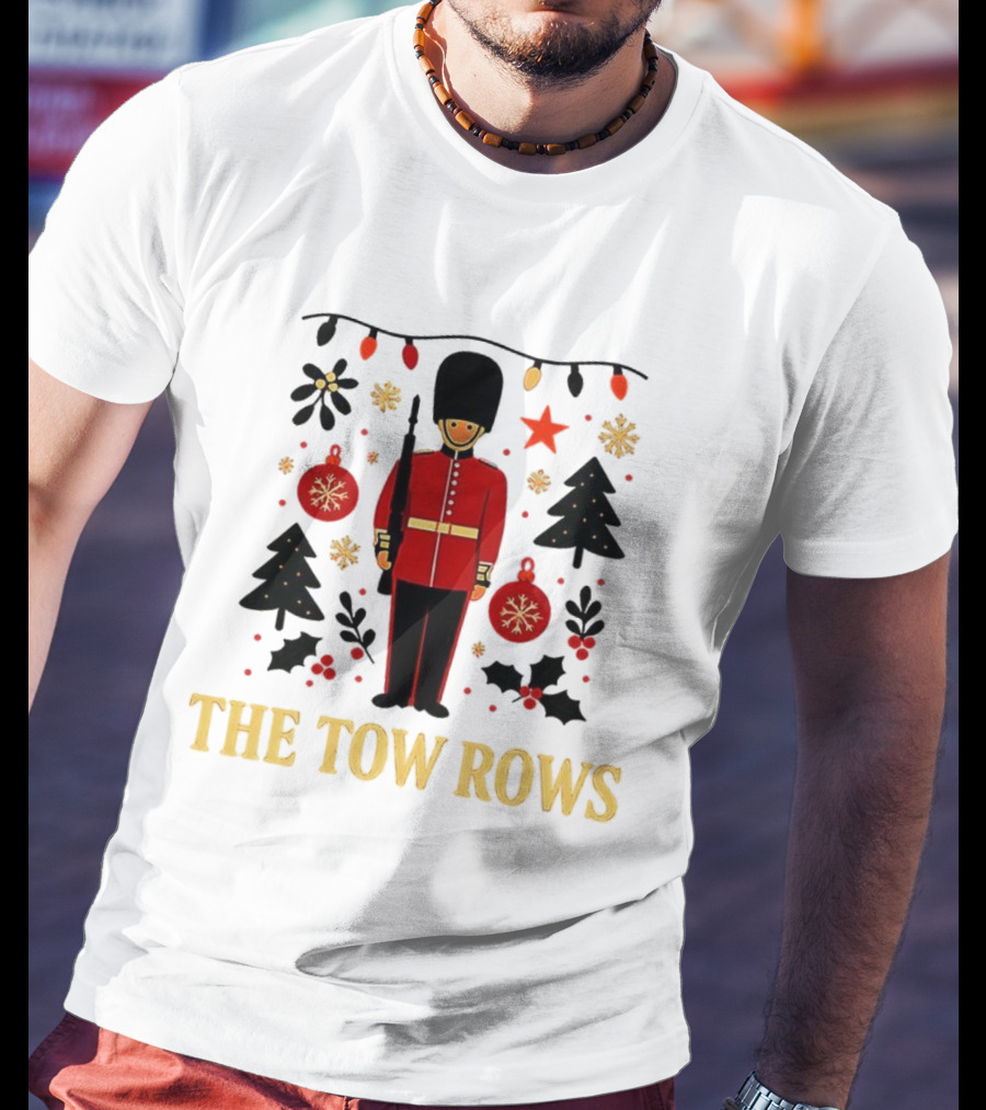 British Royal Guard Christmas The Tow Rows Festive Holiday T-Shirt