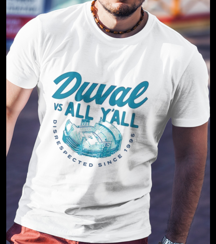 Duval Vs All Y’all Disrespected Since 1995 Stadium Image T-Shirt