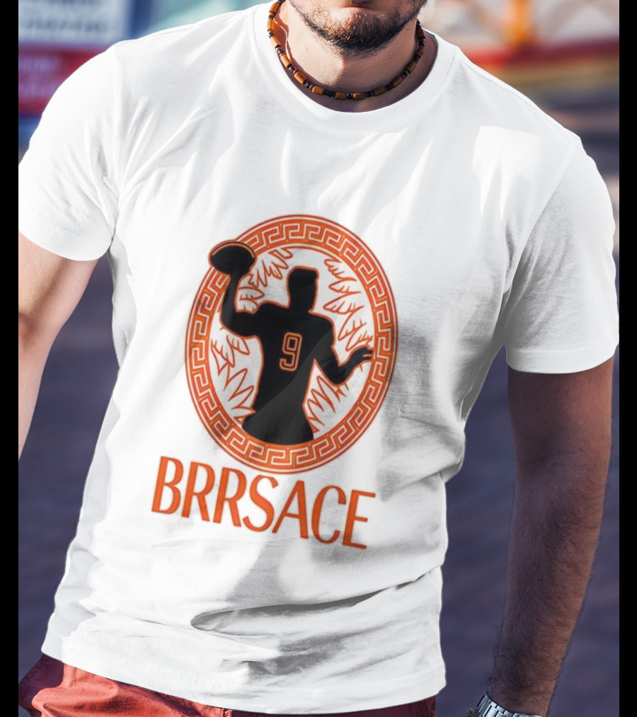 Brrsace Joe Burrow Cincinnati Bengals Number 9 Iconic Style T-Shirt