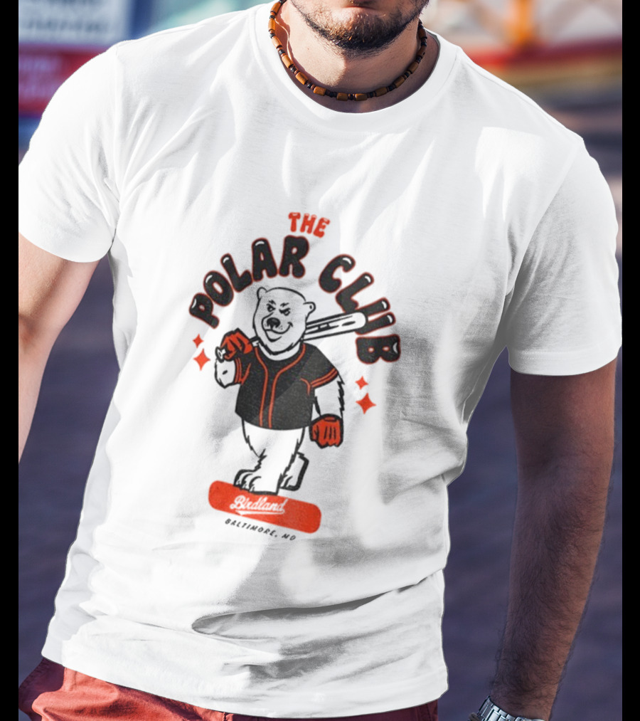 Pete Alonso The Polar Club Baltimore Orioles Birdland Baseball T-Shirt