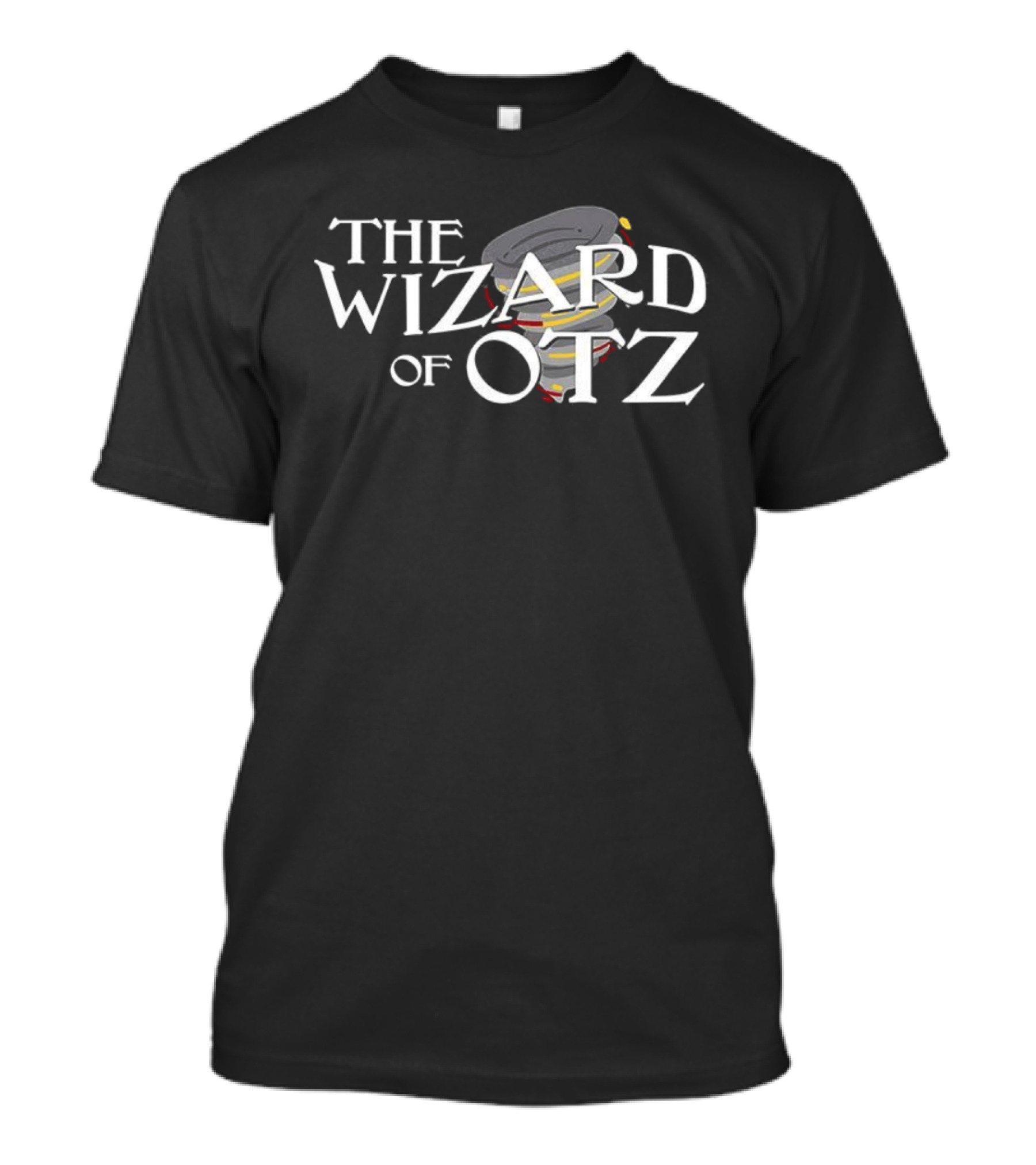 The Wizard Of Otz Twister Hat Design T-Shirt