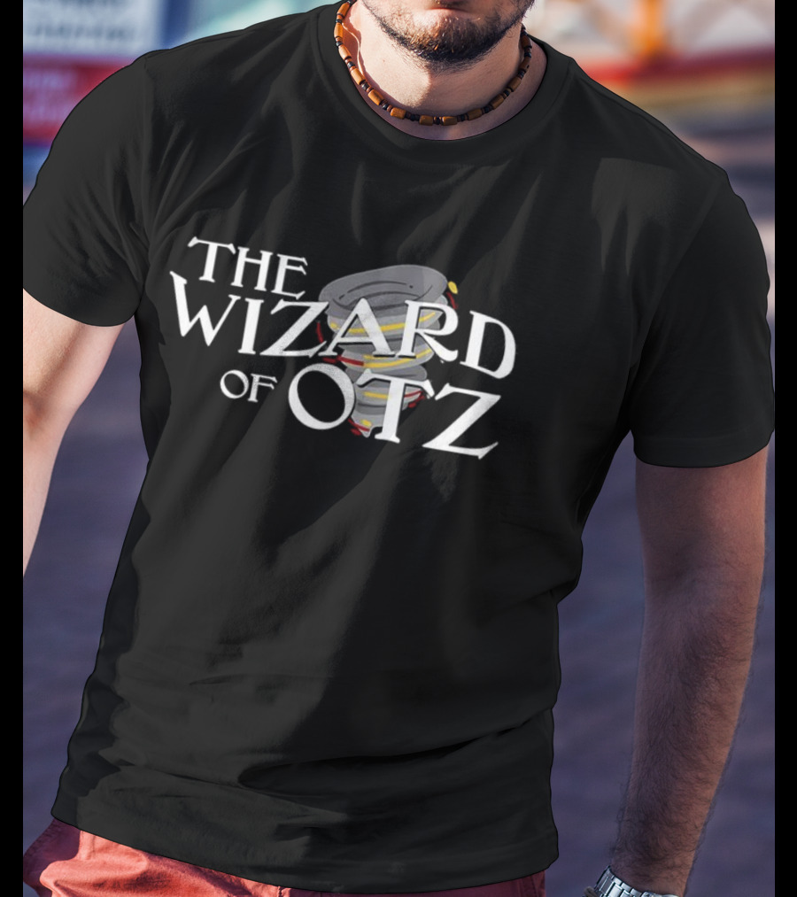 The Wizard Of Otz Twister Hat Design T-Shirt