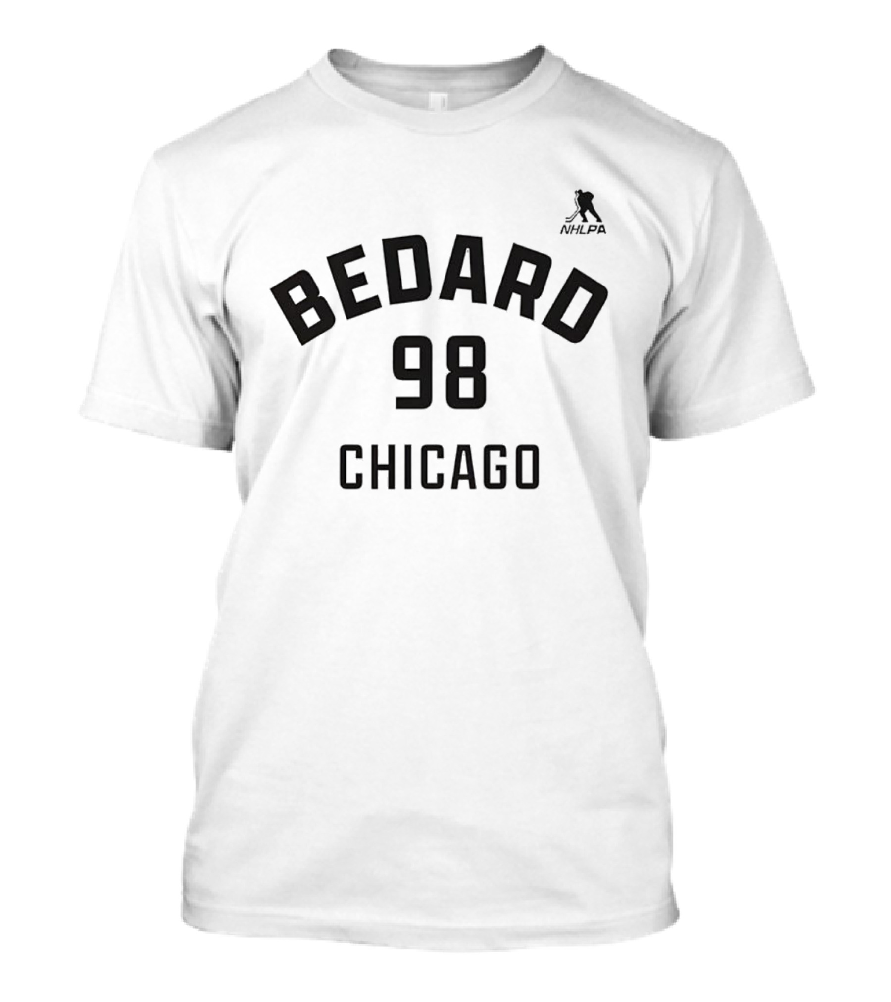 Connor Bedard 98 Chicago Blackhawks NHL Hockey T-Shirt