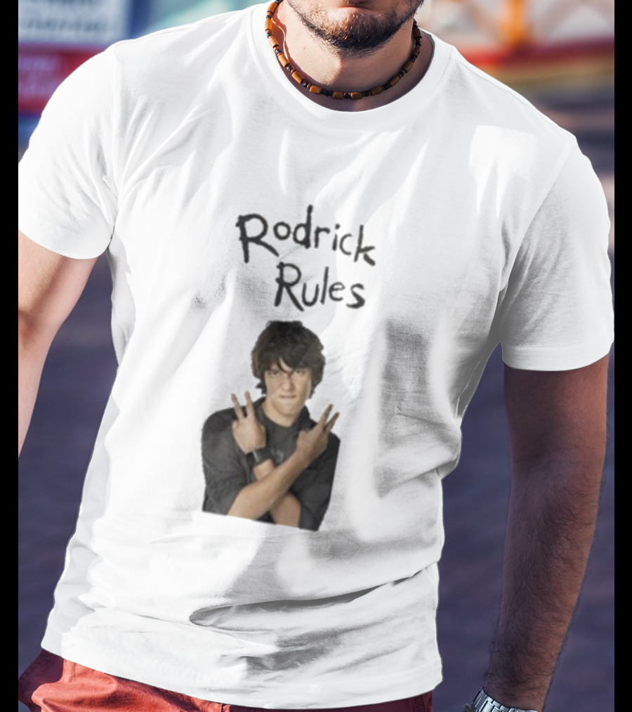 Rodrick Rules Diary Of A Wimpy Kid Character Pose T-Shirt