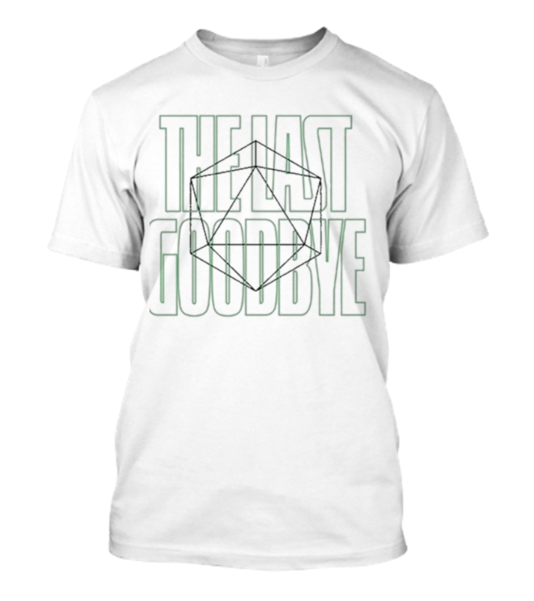 Odesza The Last Goodbye Knock Out Geometric Outline T-Shirt