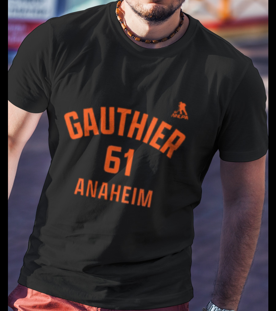 Gauthier 61 Anaheim Ducks Official NHL Team Merchandise T-Shirt