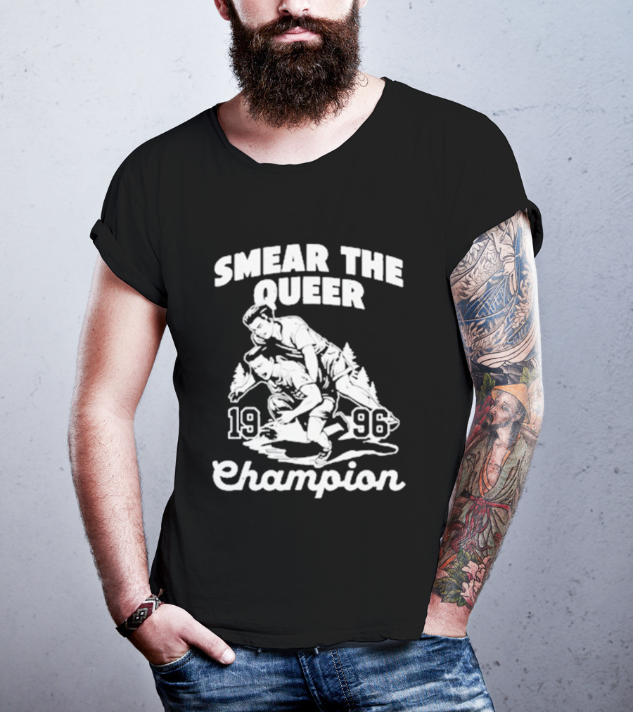 Drinkin’ Bros Smear The Queer Champion 1996 T-Shirt