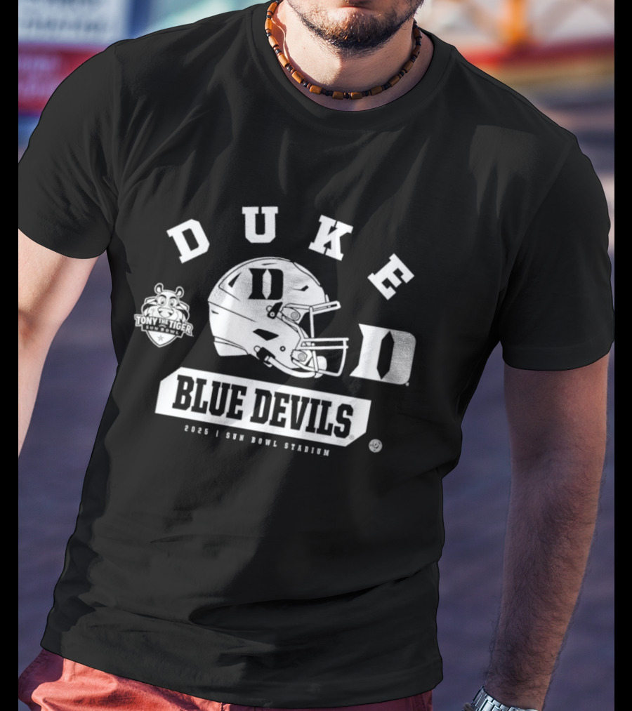 Duke Blue Devils Football Sun Bowl Stadium 2025 T-Shirt
