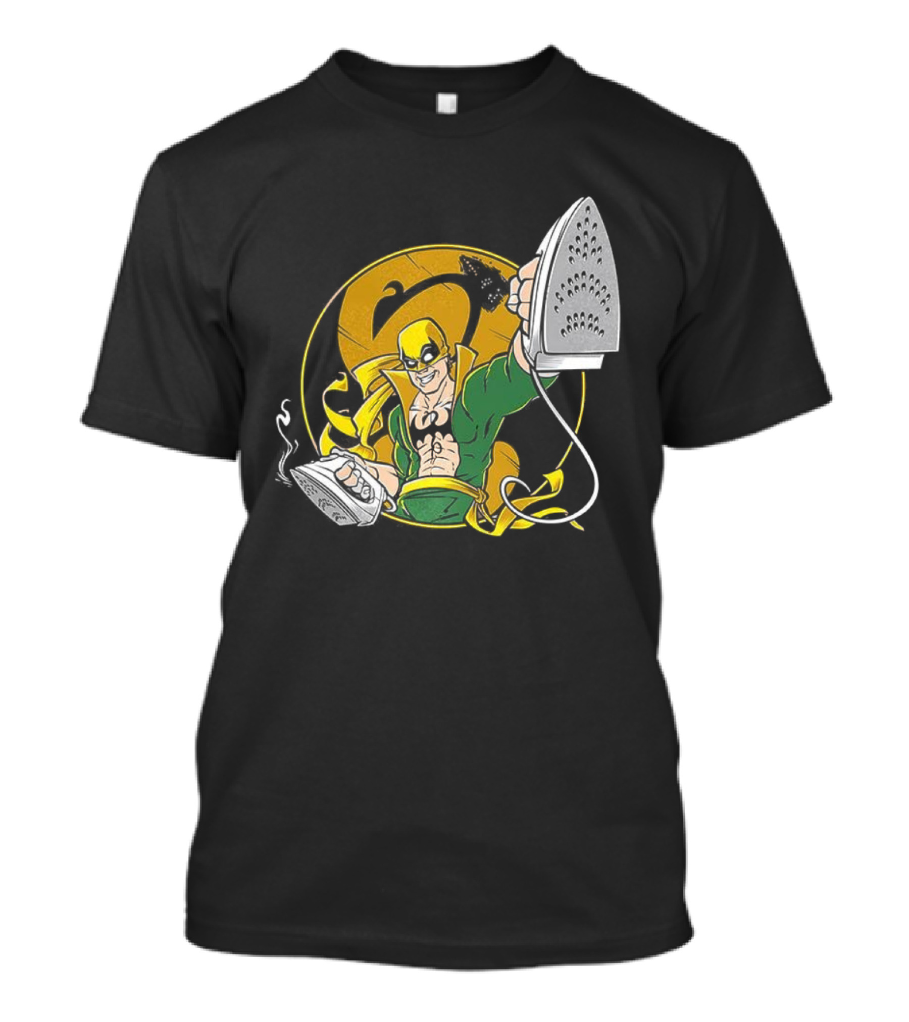 Ironing Fist Marvel Comics Parody Iron Fist Inspired T-Shirt