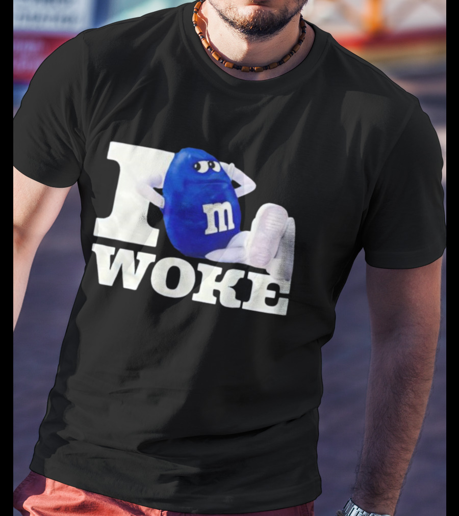 New York City M&M Character I’m Woke T-Shirt