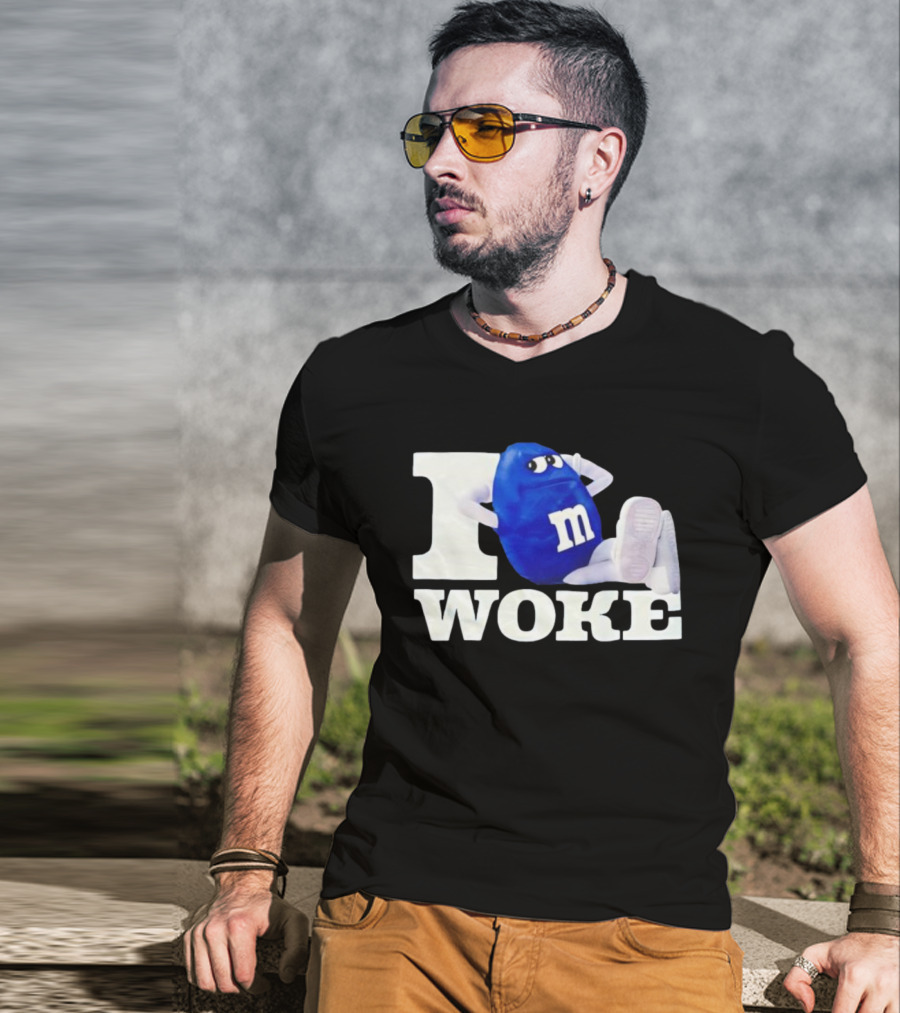 New York City M&M Character I’m Woke T-Shirt