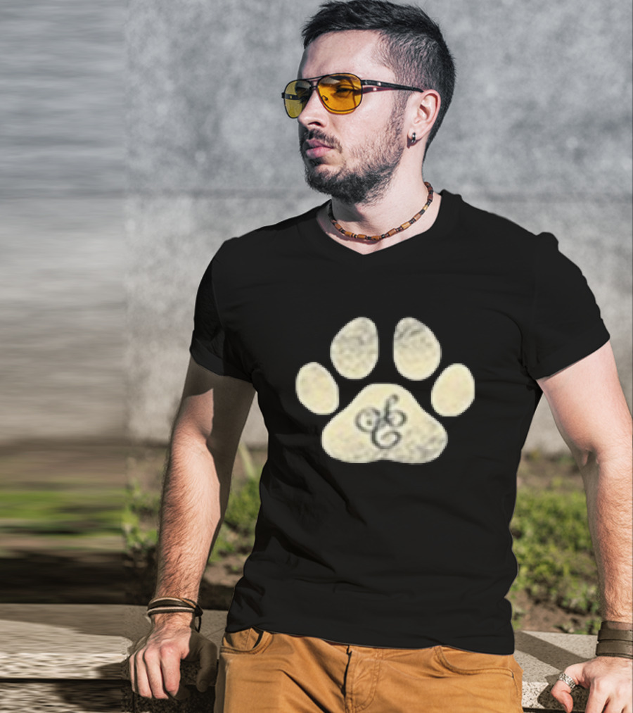 Sabrina Carpenter Paw Print I'm Just Drinking To Call Someone T-Shirt