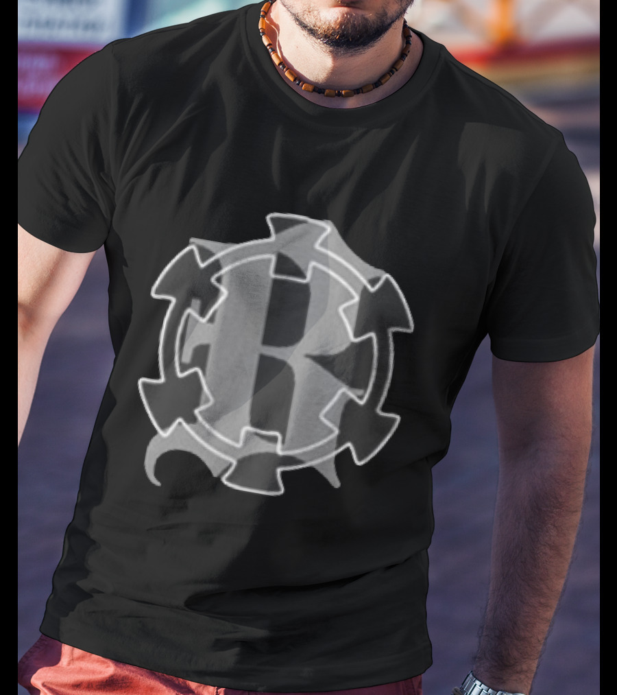 Tape B X-Ray Tape Retro Gearwheel Symbol T-Shirt