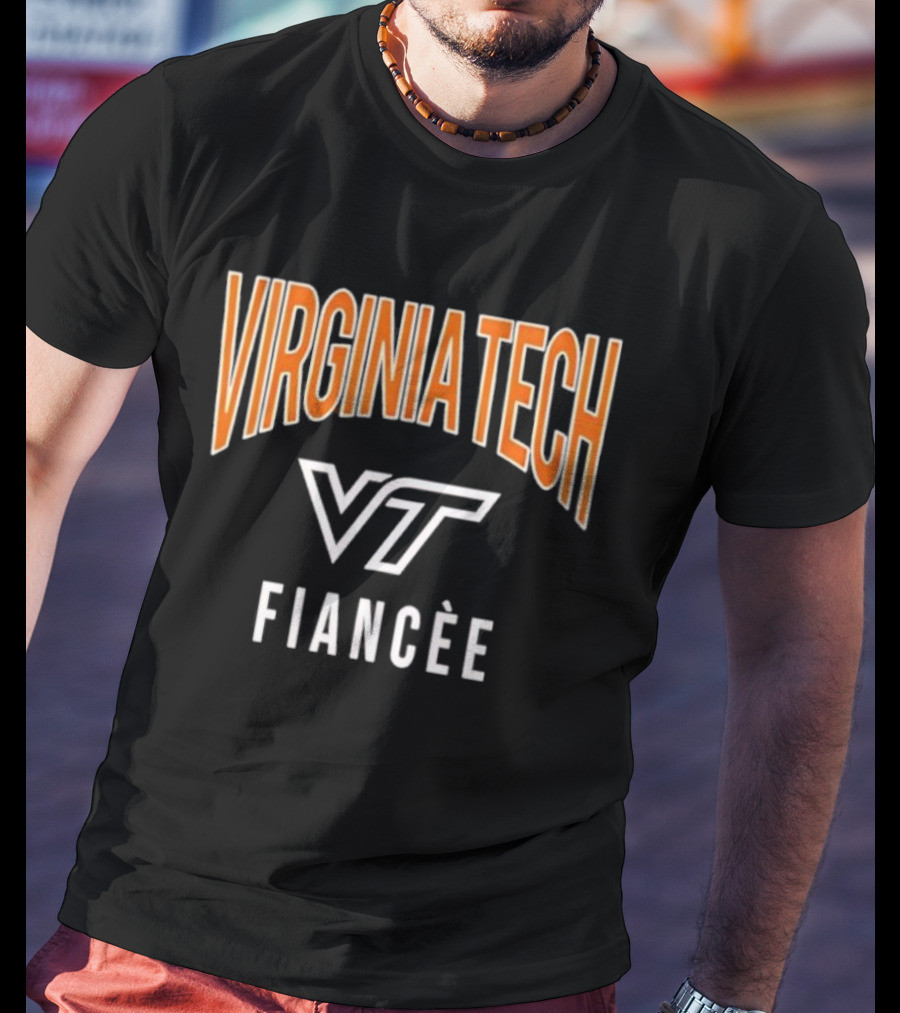 Virginia Tech Hokies VT Fiancée Maroon T-Shirt