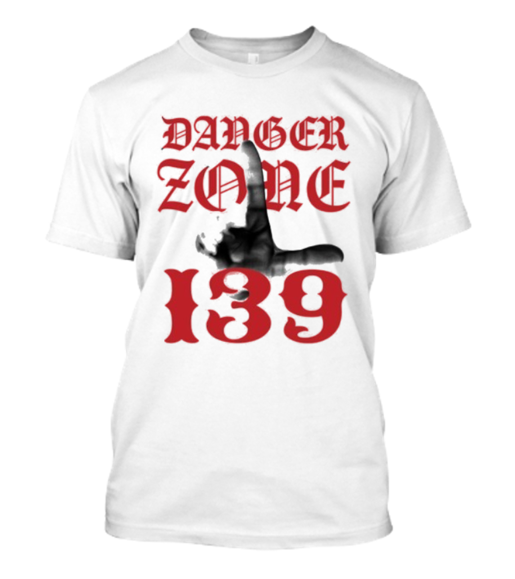 Danger Zone Harlem 139 Hand NYC 1939 T-Shirt