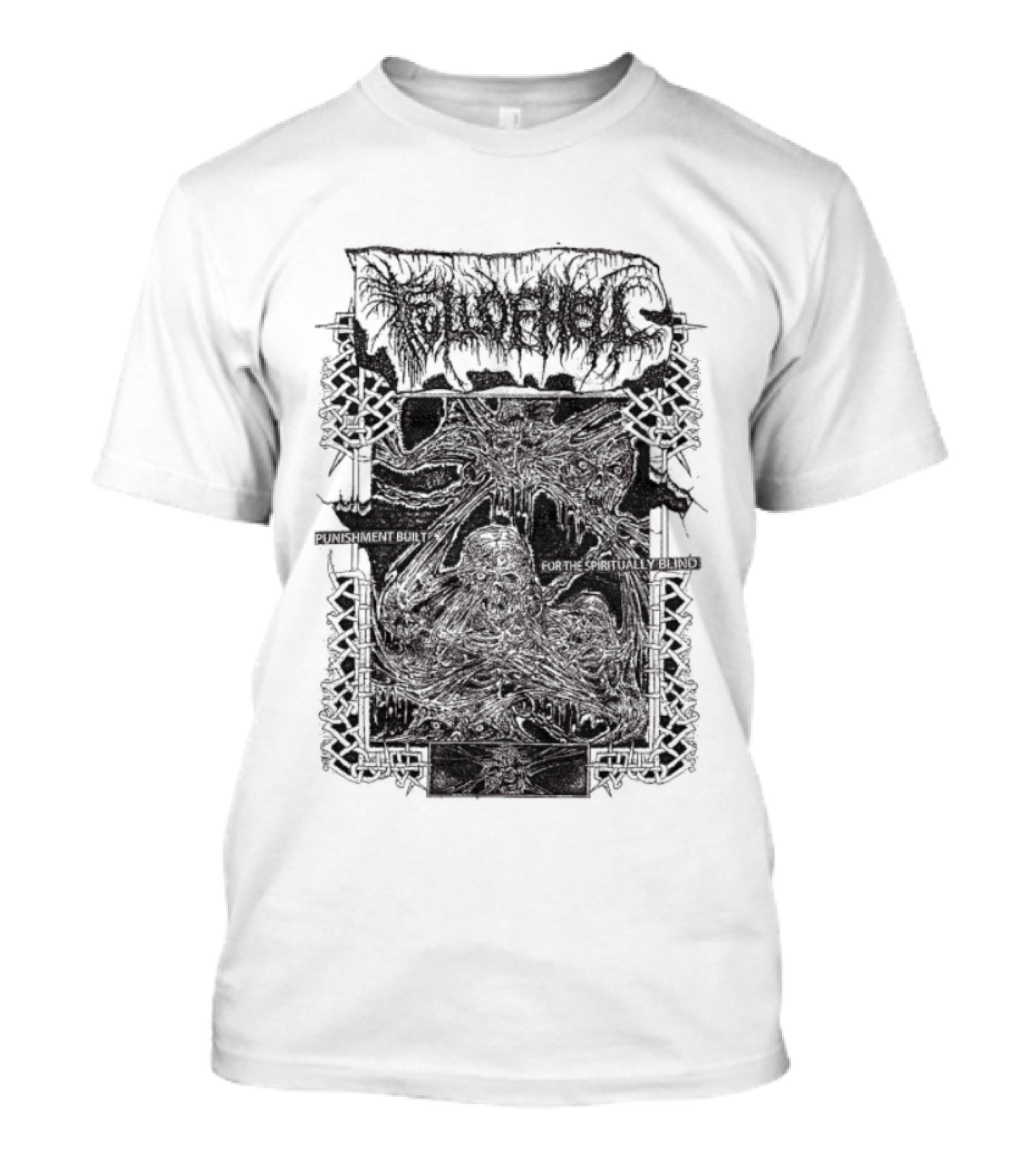 Full Of Hell Punishment Built For The Spiritually Blind Album Art T-Shirt