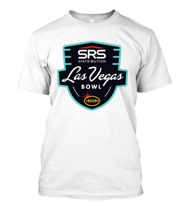 SRS Distribution Las Vegas Bowl Football Event Emblem T-Shirt