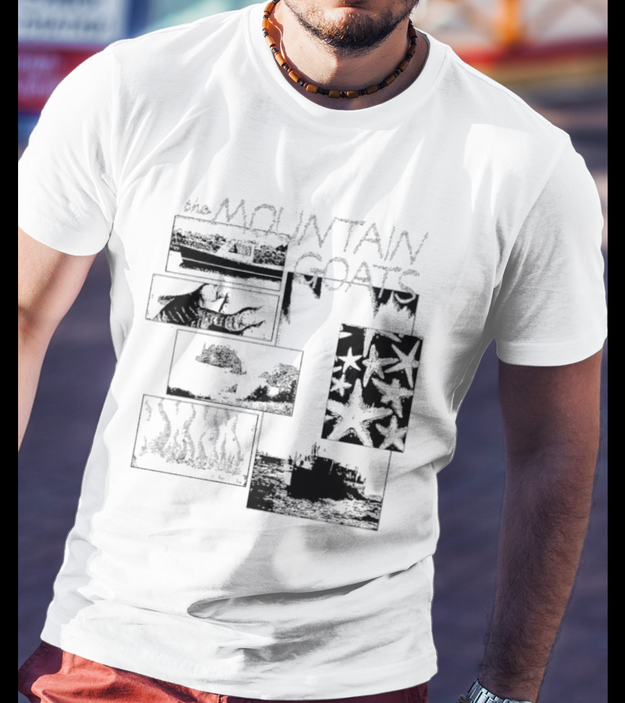 The Mountain Goats Collage Ozona El Paso New Iberia Tulareća Glynnis Napanoch Pure Heat Yasminas T-Shirt