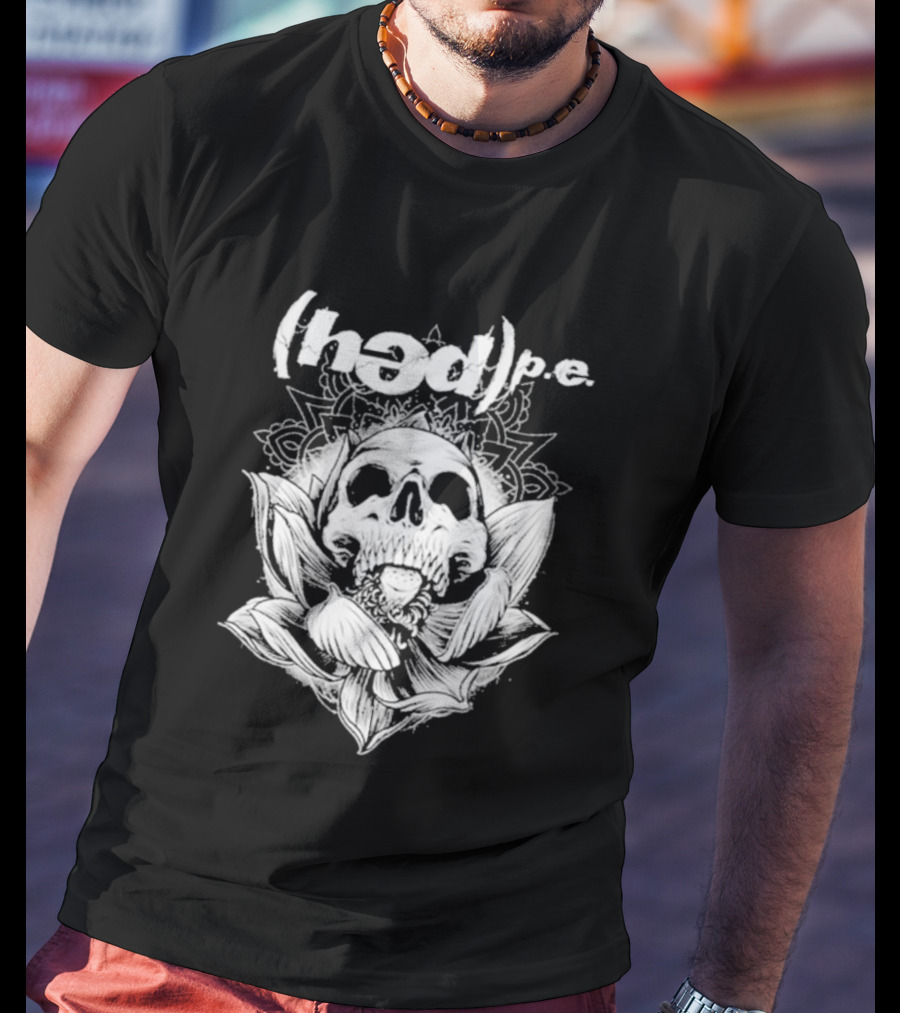 Hed PE Skull Lotus Art Mandala T-Shirt