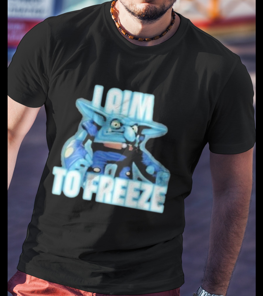 I Aim To Freeze Chill Bill Skylanders Ice Troll Character Gaming Apparel T-Shirt