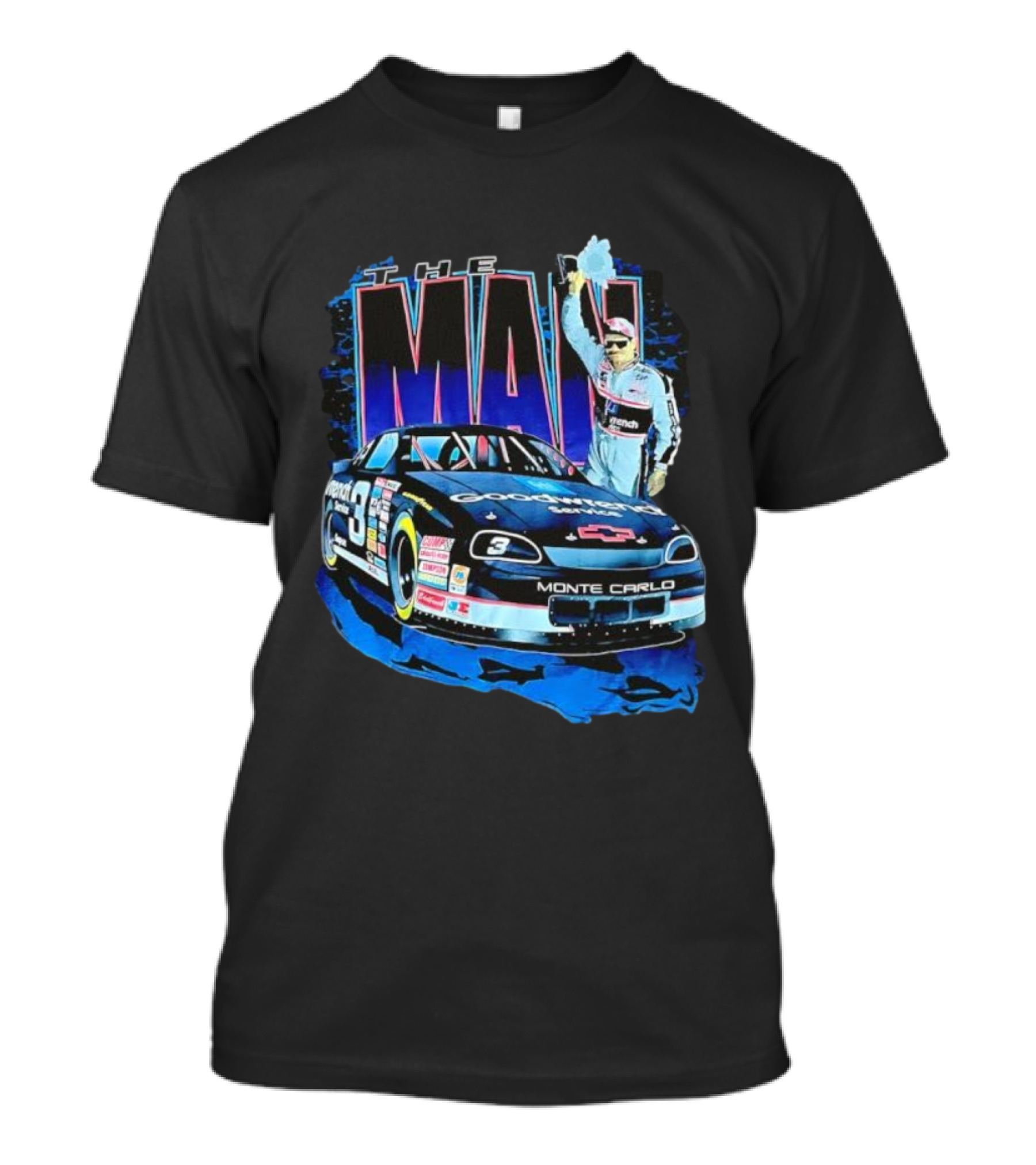 Dale Earnhardt The Man Goodwrench Chevrolet Monte Carlo T-Shirt