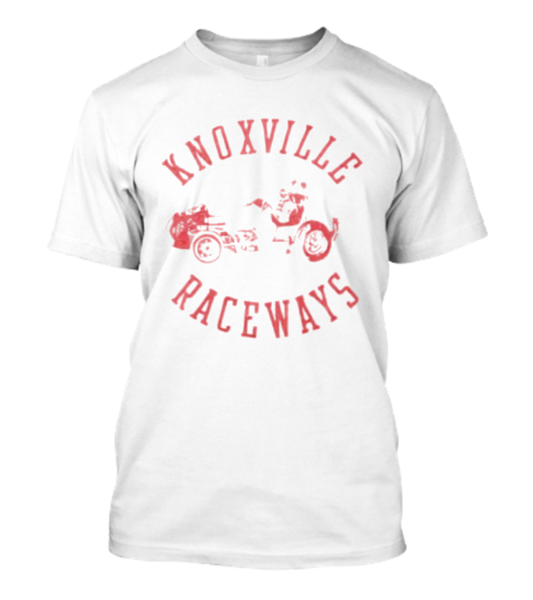 Knoxville Raceways Vintage 1975 Racing Scene T-Shirt