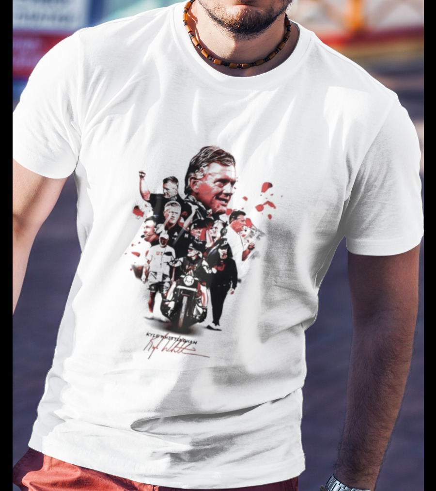 Utah Utes 21 Years One Legend Kyle Whittingham Signature T-Shirt
