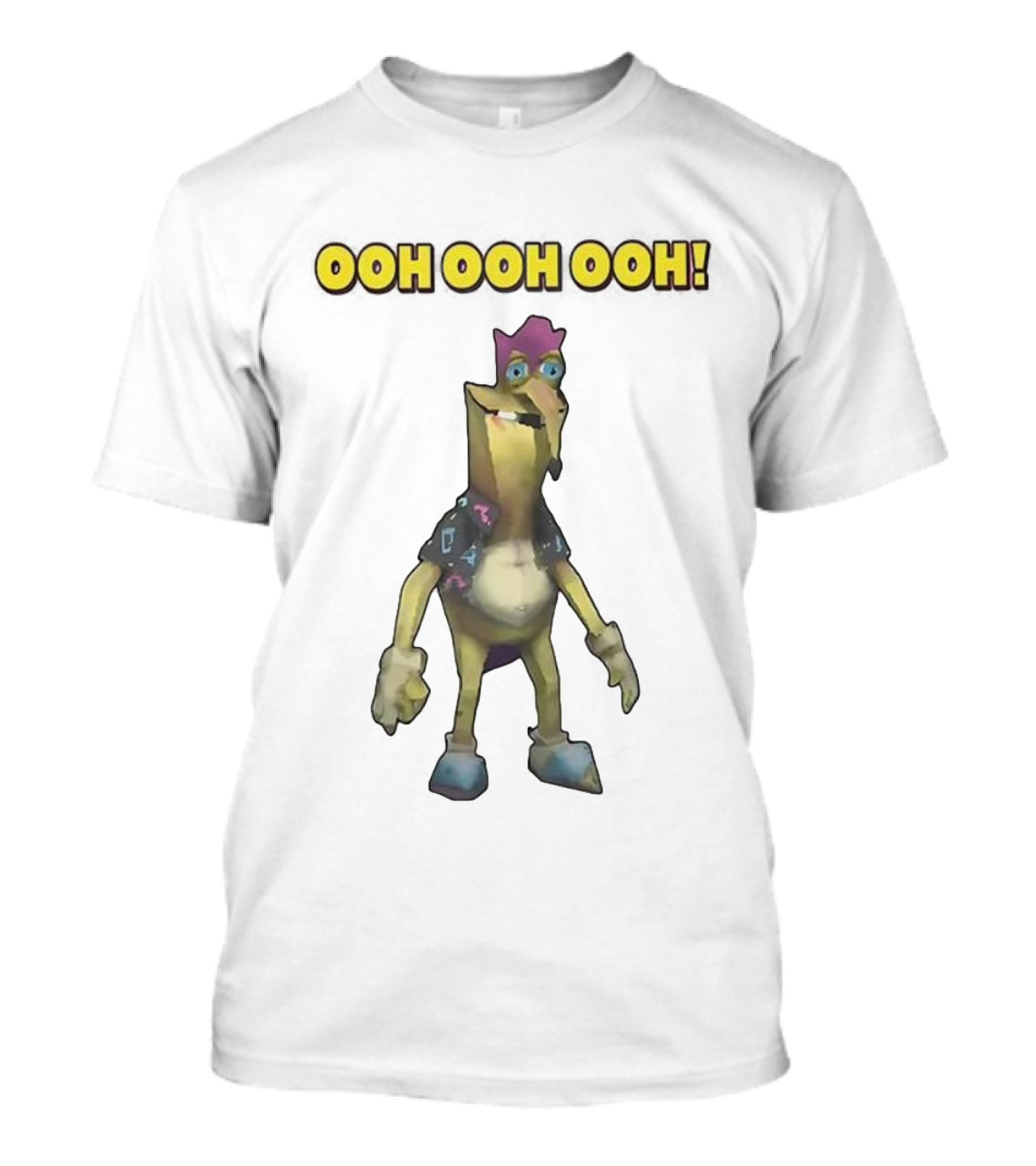 Ooh Ooh Ooh Gwimbly Smiling Friends Cartoon Meme T-Shirt