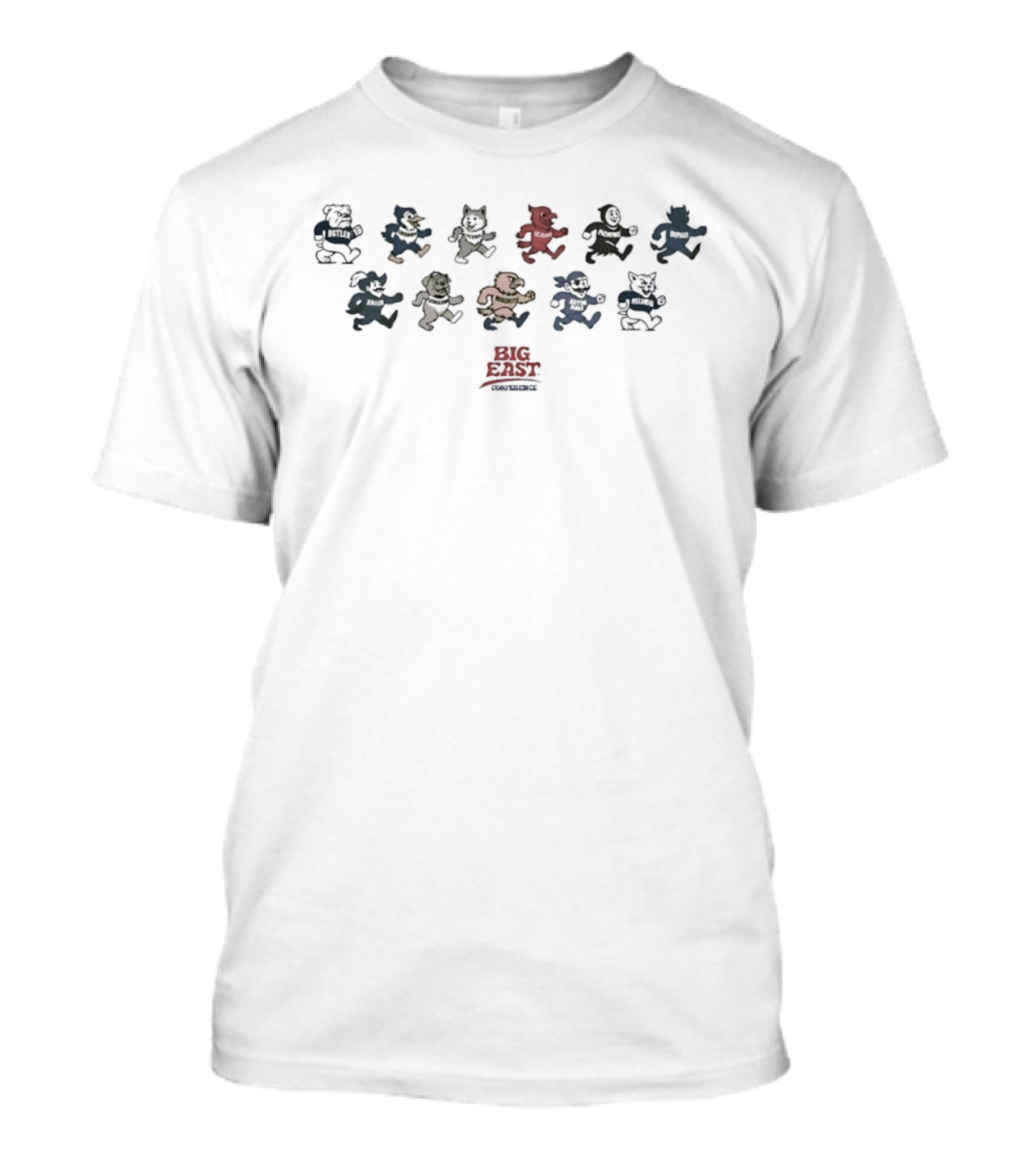 Big East Conference Grateful Dead Dancing Bears Mascot Teams T-Shirt