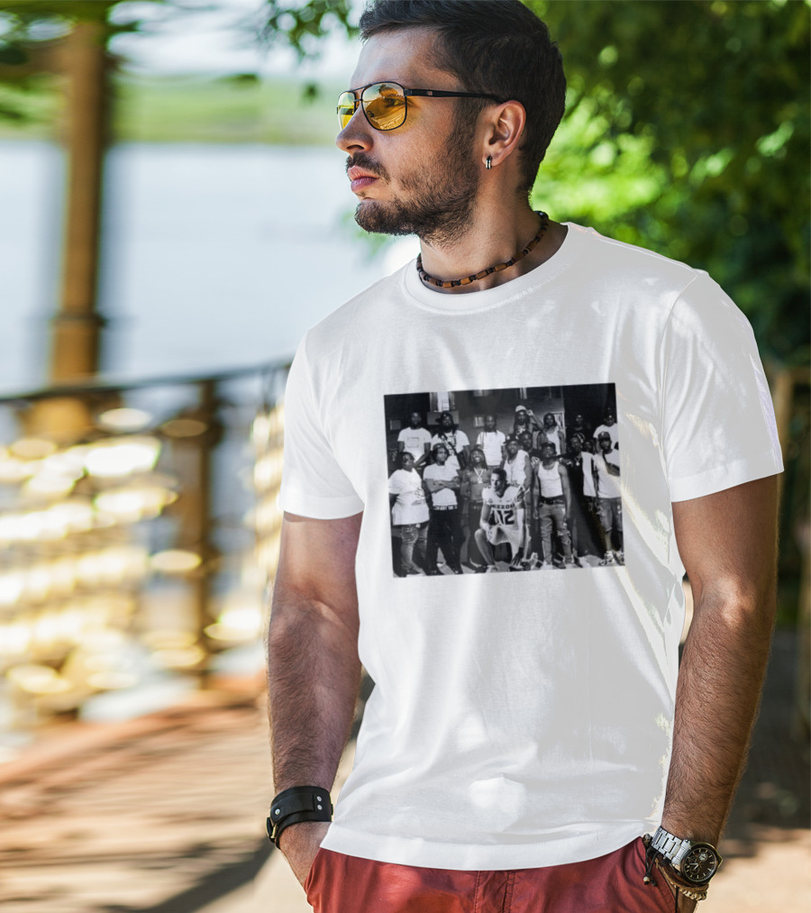 Brady Cook Missouri Football O Block Group Photo T-Shirt